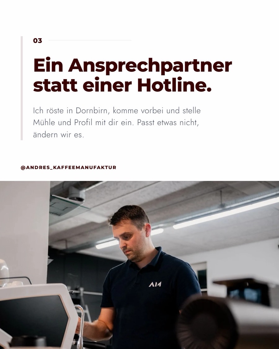 Andres Kaffeemanufaktur – Kaffeemanufaktur, Slide 4 von 5