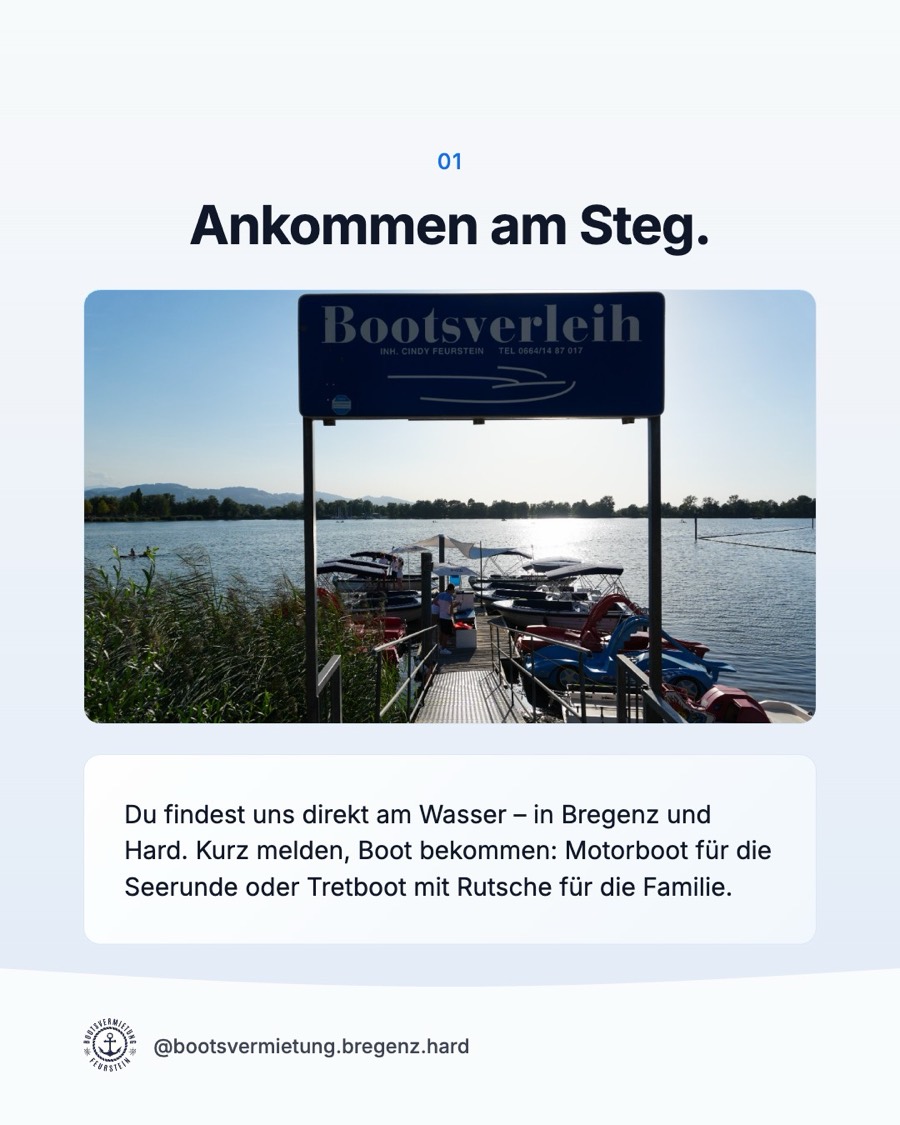 Seetaxi Bregenz – Bootsvermietung, Slide 3 von 8