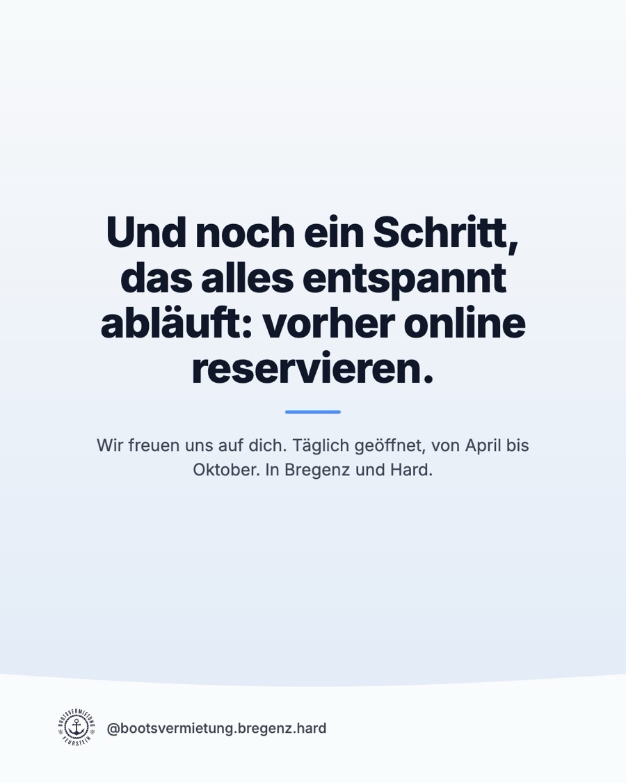 Seetaxi Bregenz – Bootsvermietung, Slide 7 von 8