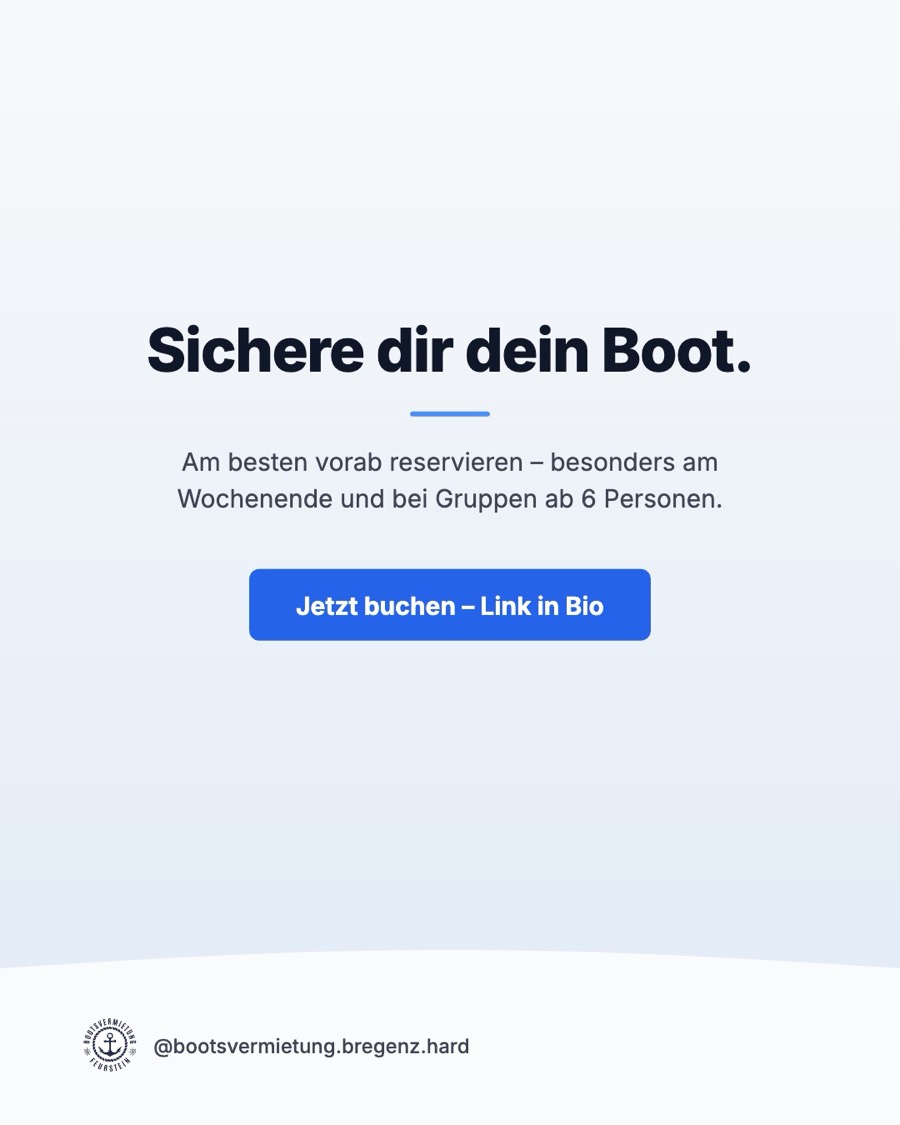 Seetaxi Bregenz – Bootsvermietung, Slide 8 von 8